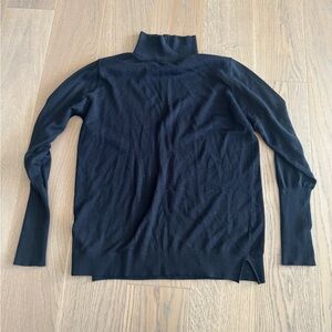 Zara black knit turtleneck